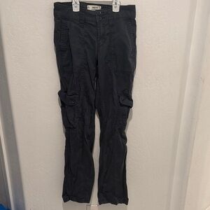 Hollister Dark Gray Cargo Jeans